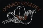 T-shirt  cowboy country en strass C13