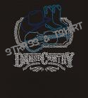 T-shirt dance country strass C8